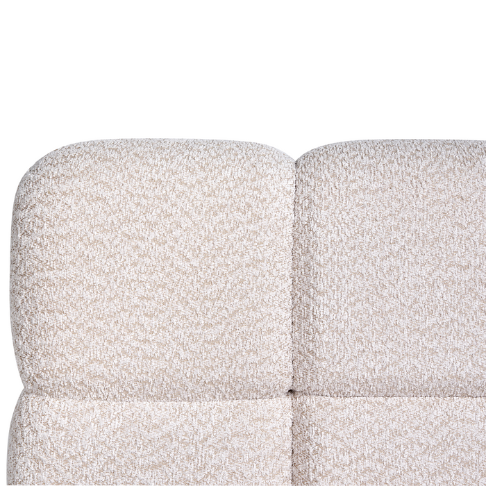 Beliani-BASTON-Bed met opbergruimte-Lichtbeige-160 x 200 cm-Bouclé