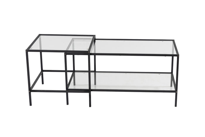 Giga Meubel - Salontafel Set Sevay Zwart