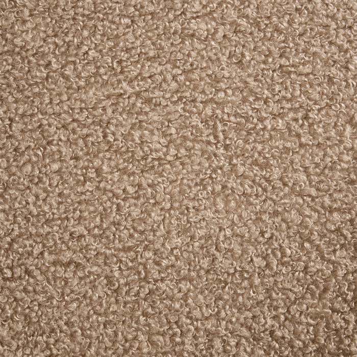 Beliani - EVJE - Fauteuil - Zandbeige - Bouclé