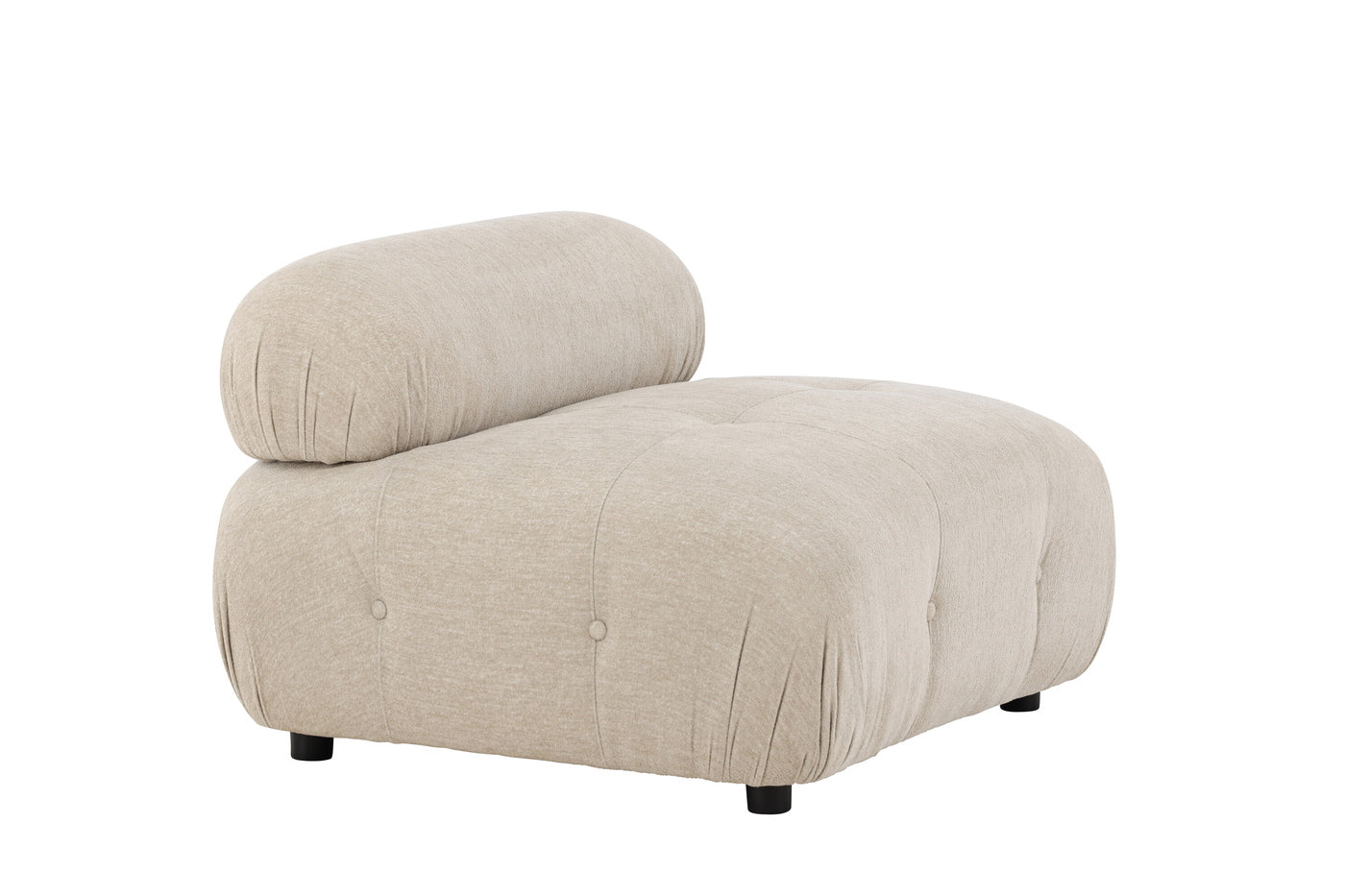 Fjôrd - Bank Module Midden - Beige - 95x95x70cm - Mika