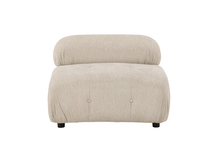 Fjôrd - Bank Module Midden - Beige - 95x95x70cm - Mika