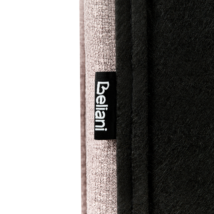 Beliani - CORIO - Tweepersoonsbed - Taupe - 140 x 200 cm - Polyester