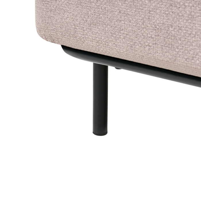 Beliani - CORIO - Tweepersoonsbed - Taupe - 140 x 200 cm - Polyester