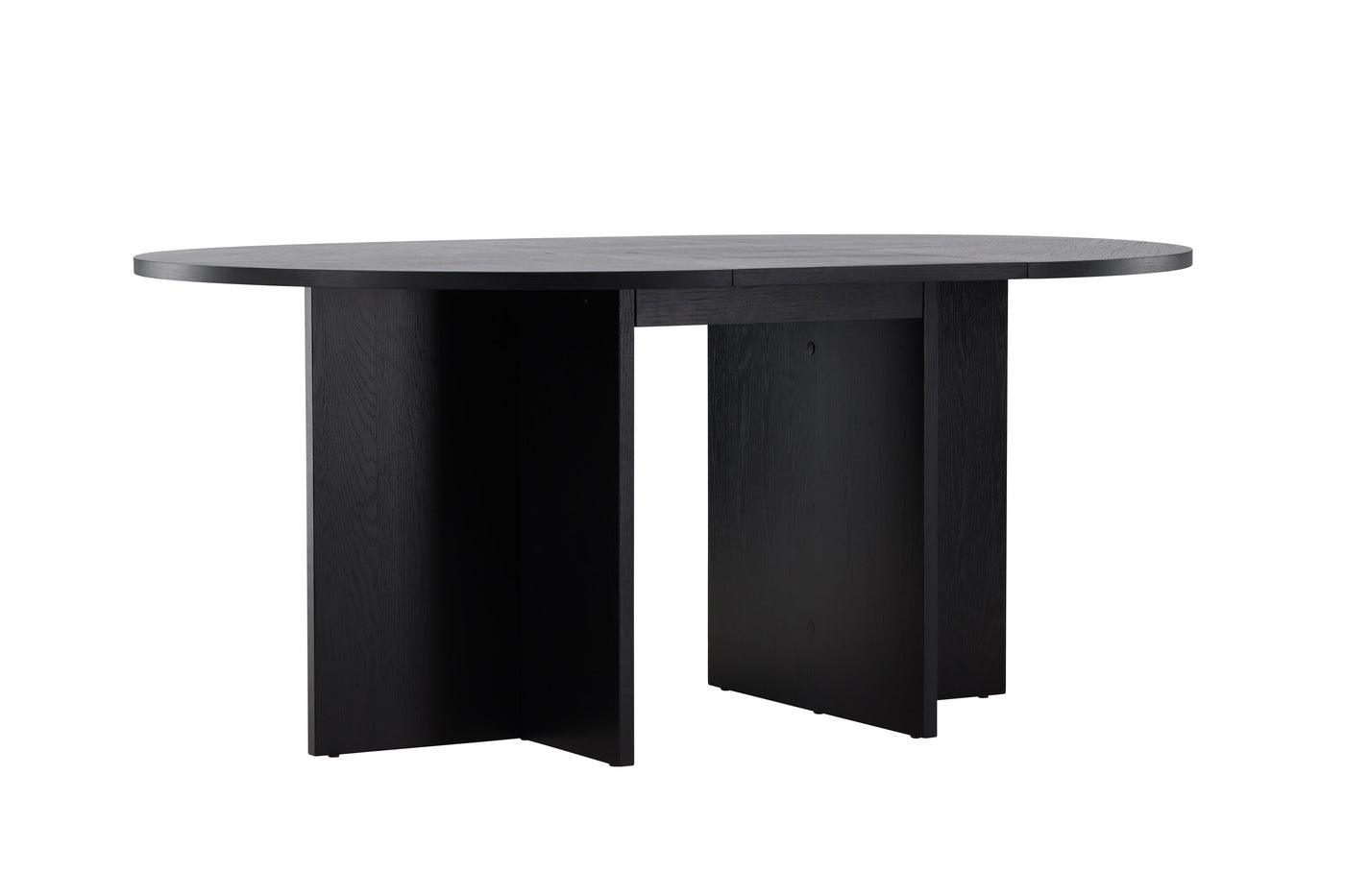 Fjôrd - Eettafel Uitschuifbaar - Zwart - 120cm - Strada