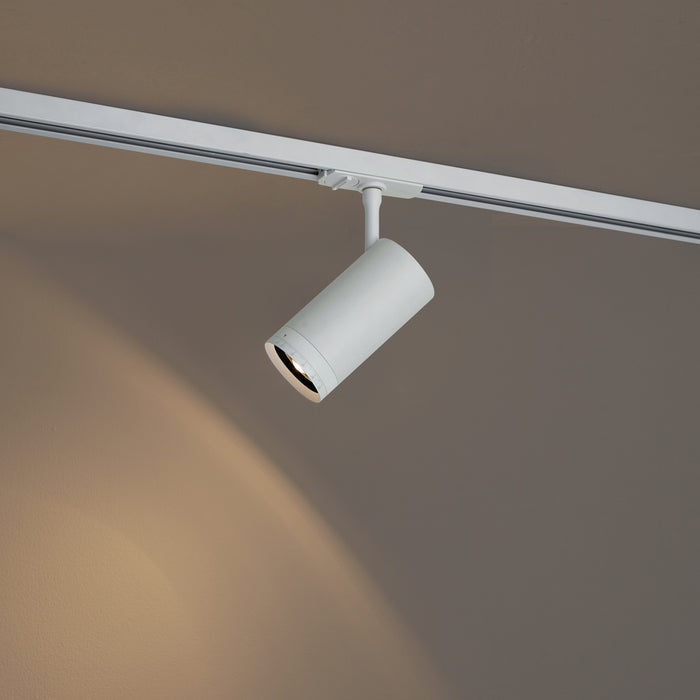 QAZQA Moderne spot wit voor railsysteem 1-fase incl. LED draai- en