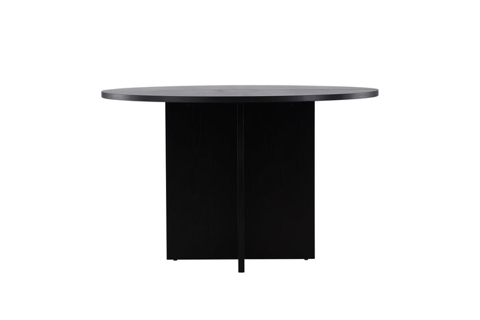 Fjôrd - Eettafel Uitschuifbaar - Zwart - 120cm - Strada