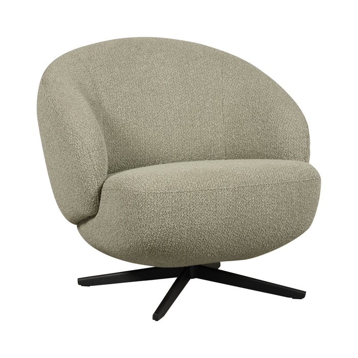 Fauteuil Chance - Groen - Textiel | Metaal