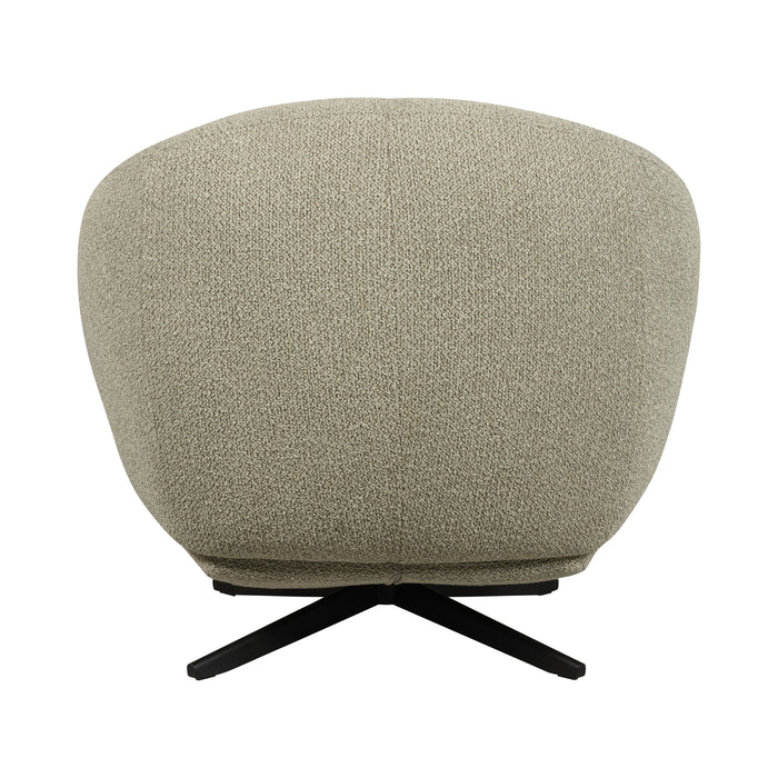 Fauteuil Chance - Groen - Textiel | Metaal