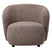 PTMD Aphrodite Taupe Fauteuil Legacy 3 Mink Fabric