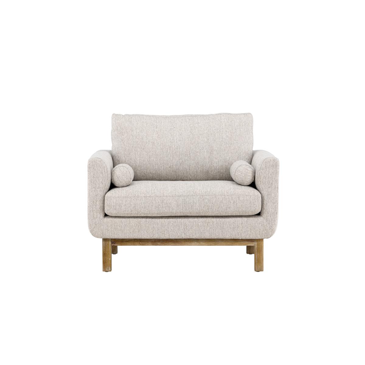 Svea - Nasser fauteuil - boucle - beige