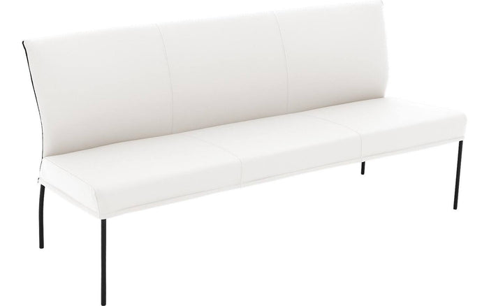 Goossens Eetkamerbank Funk, Zonder arm, 210 cm breed