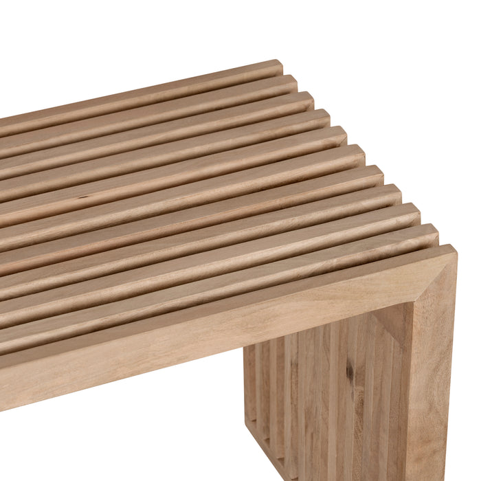 Lewis & Loft Halbankje Lexi - FSC® mangohout - Naturel