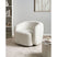 Beliani - TORE - Draaifauteuil - Off-white - Polyester