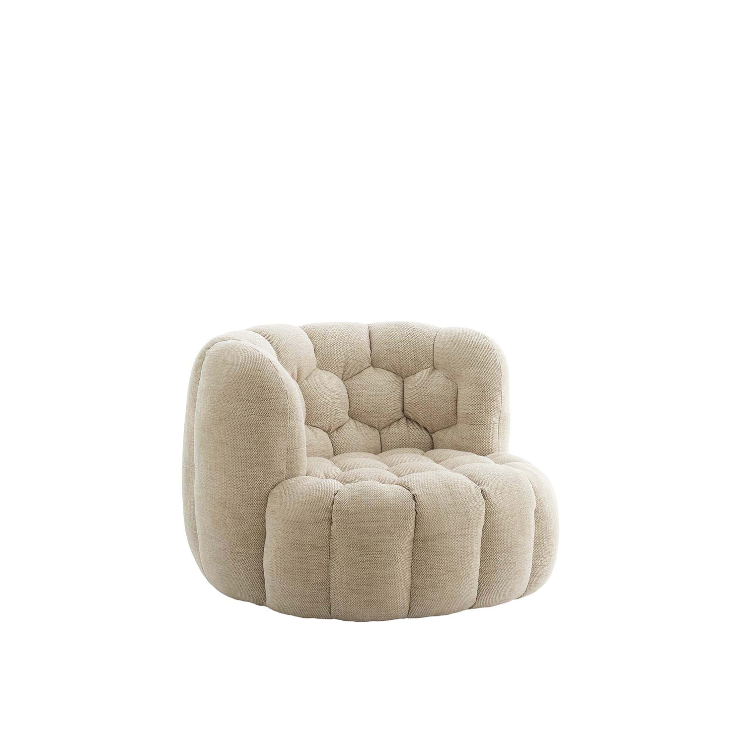 Light & Living - Stoel AMARA - 100x98x72cm - Wit