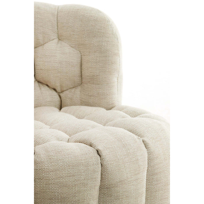 Light & Living - Stoel AMARA - 100x98x72cm - Wit