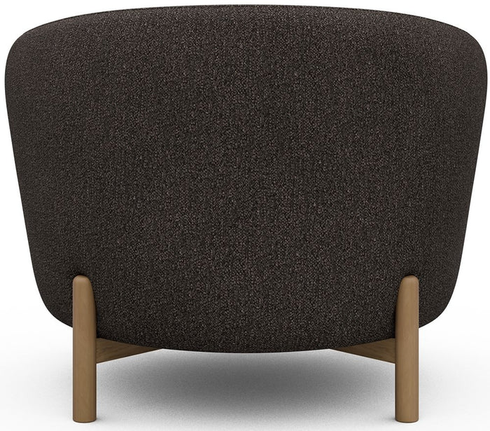 Kragelund Gran Fauteuil Taupe Bouclé | Eiken