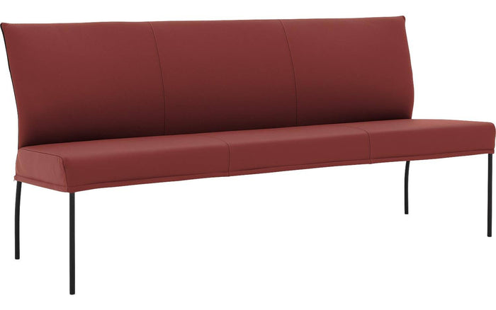 Goossens Eetkamerbank Funk, Zonder arm, 210 cm breed