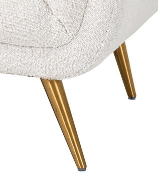 Richmond Interiors Huxley Fauteuil Wit Bouclé