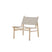 Svea - Torres fauteuil - mangohout - naturel|grijs