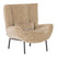 MUST Living Lounge chair Astro,97x92x96 cm, glamour sand
