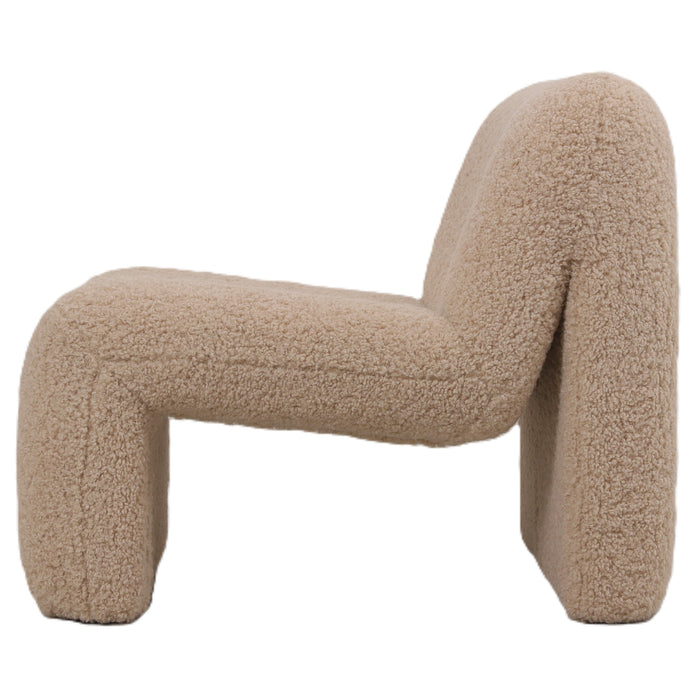 PTMD Oslo Fauteuil Teddy Beige
