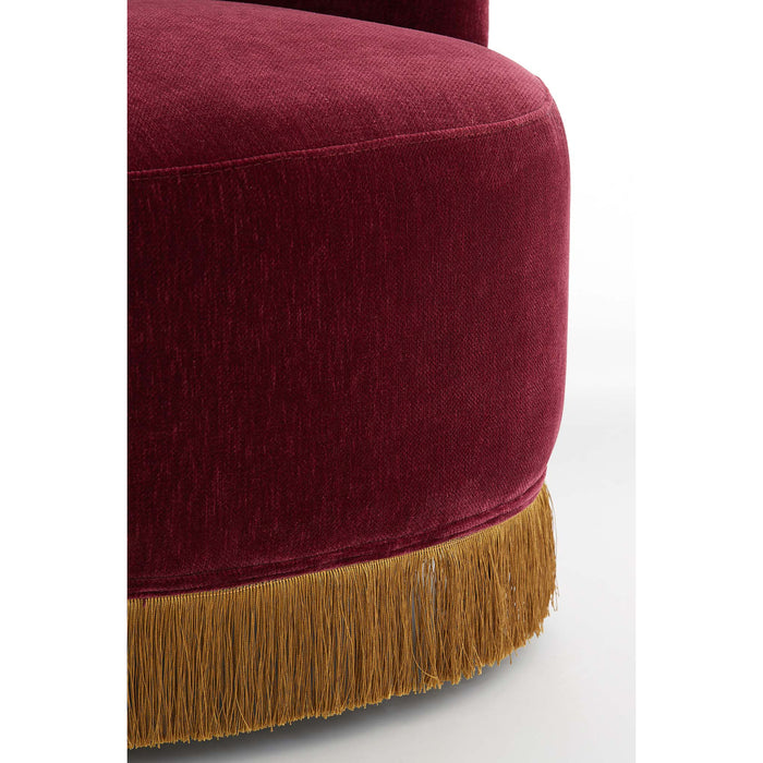 Light & Living - Stoel GALATI - 81.5x76.5x76.5cm - Rood