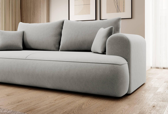 NADUVI Collection 3-zitbank Philipa velvet met slaapfunctie