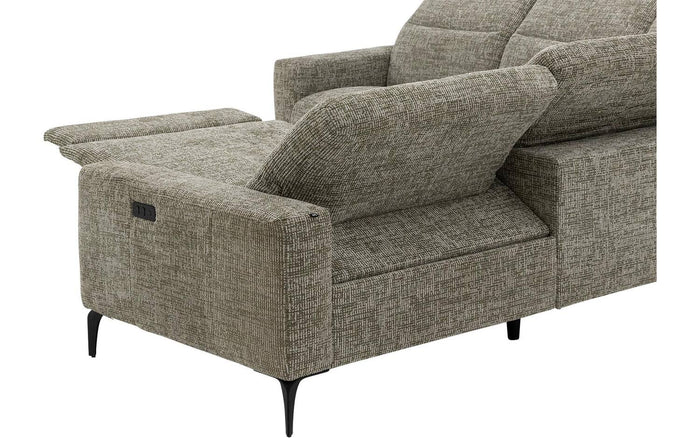 Goossens Relaxbank Apollo met verstelbare hoofdsteunen