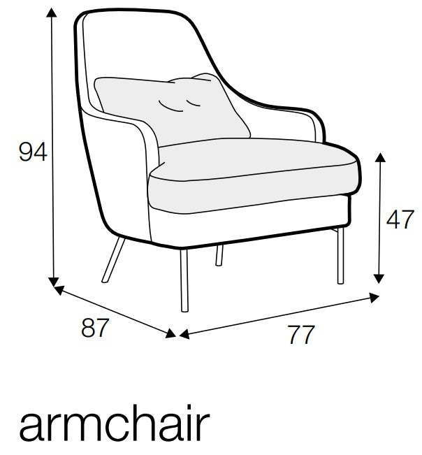 Sits Alice Fauteuil Mosterd