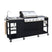 sweeek - Gasbarbecue met 4 branders + 1 zijbrander met accessoires en
