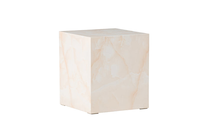 Fjôrd - Salontafel Vierkant - Beige - 40x40x45cm - York