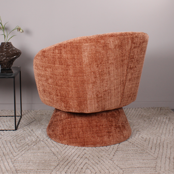 DS4U Kenny gestoffeerde fauteuil - roestbruin