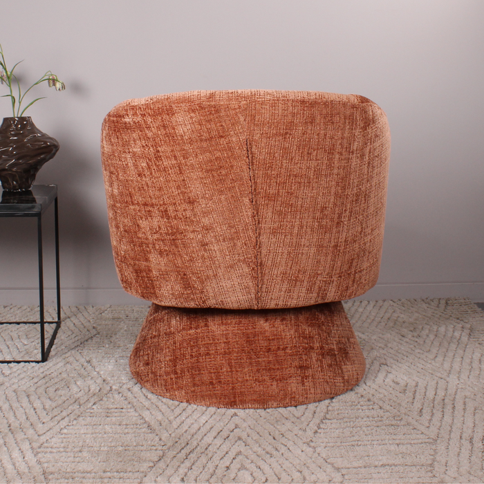 DS4U Kenny gestoffeerde fauteuil - roestbruin