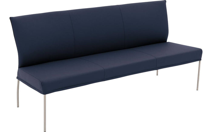 Goossens Eetkamerbank Funk, Zonder arm, 210 cm breed