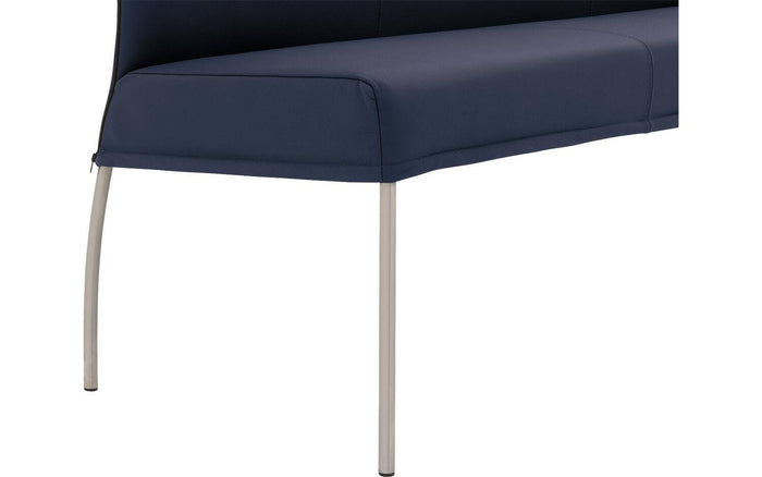 Goossens Eetkamerbank Funk, Zonder arm, 210 cm breed