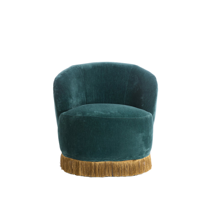 Light & Living - Stoel GALATI - 81x77.5x77.5cm - Blauw