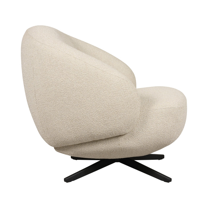 Fauteuil Chance - Beige|Creme - Textiel | Metaal