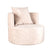 LABEL51 - Fauteuil Evy 90 cm - Naturel Velours
