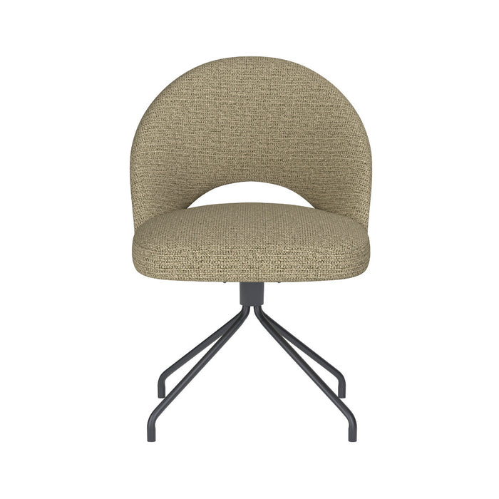 Puur Misty draaistoel metaal spider - groen