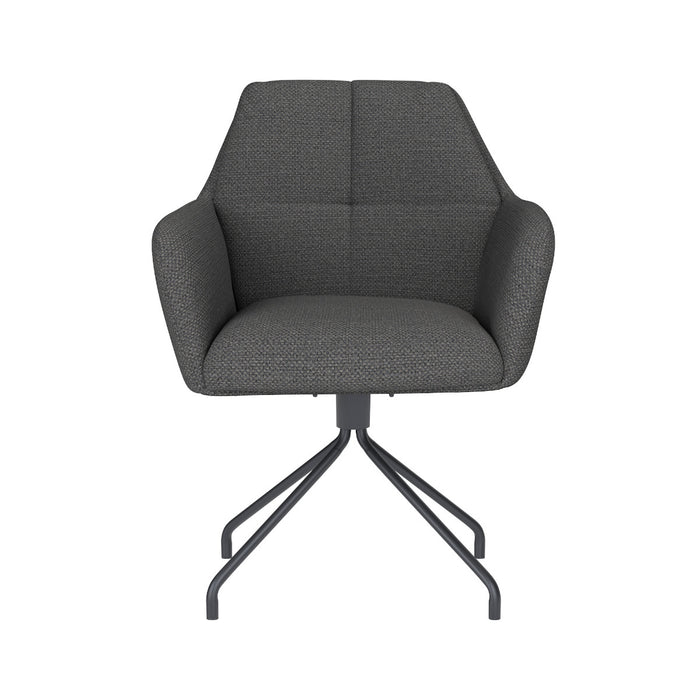 Puur Dannie draaistoel metaal spider - grijs