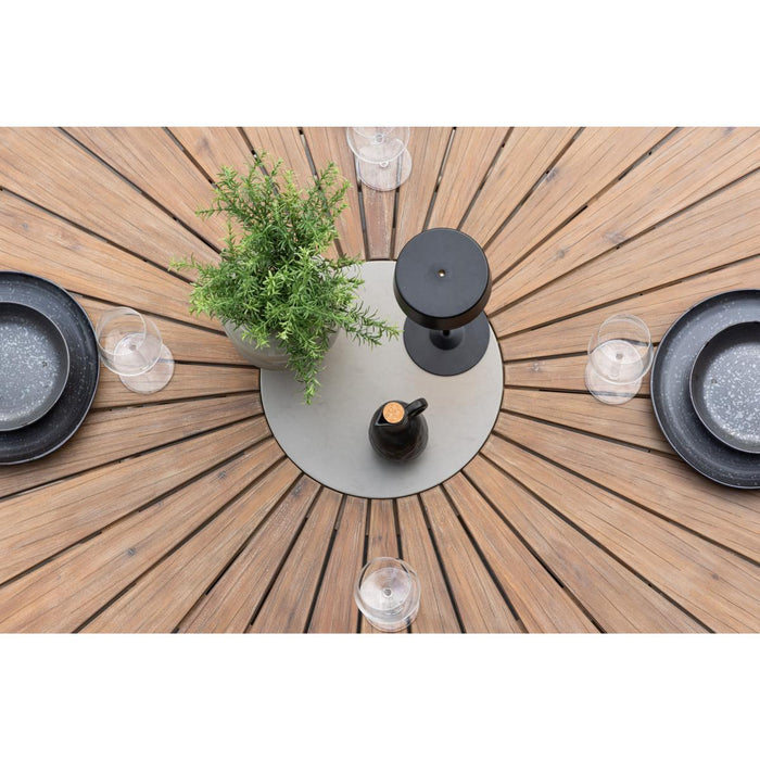 Svea - Tatiana ronde tuintafel - ø140 cm - naturel