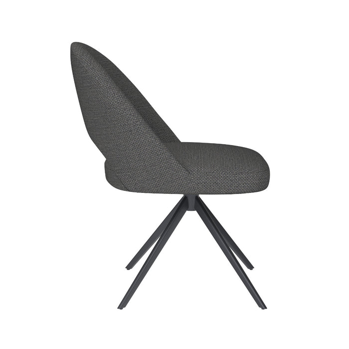 Puur Misty draaistoel metaal - grijs