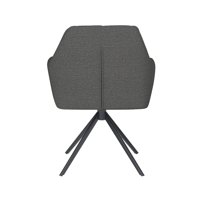 Puur Dannie draaistoel metaal - grijs