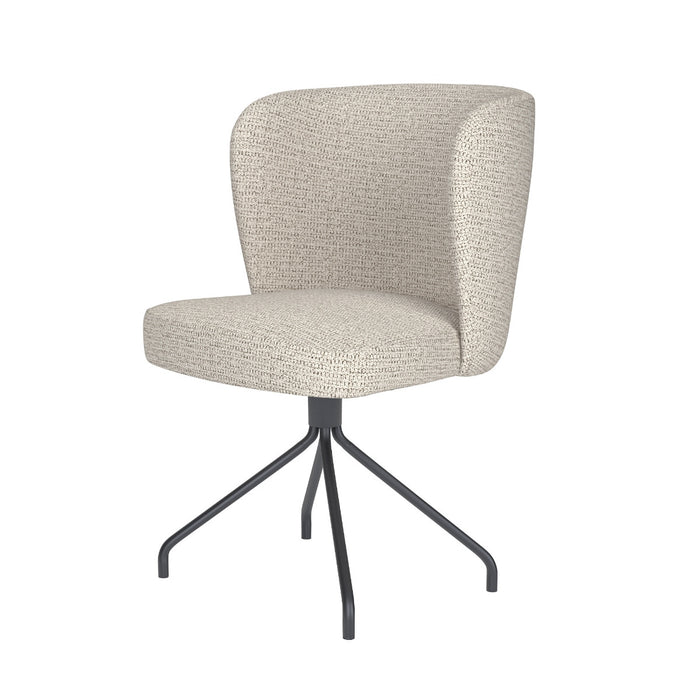 Puur Jude draaistoel metaal spider - off-white