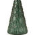 J-Line decoratie Kerstboom Kegel - glas - groen - large