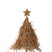 J-Line decoratie kerstboom Ster  - jute - small