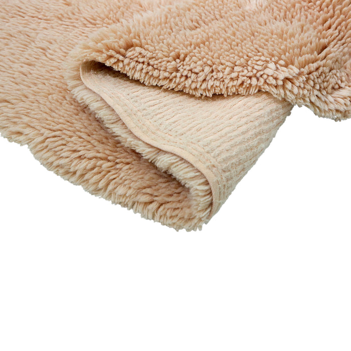 by fonQ Fuzz Vloerkleed Ø 150 cm - Roze