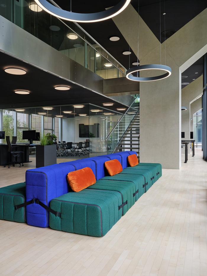 Curt-Set 3 - e.g. Flexibele bank - Jet - 9803 (Grijs)