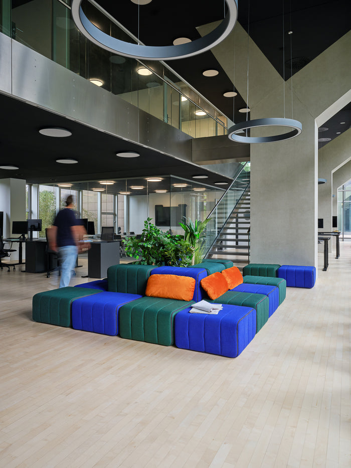 Curt-Set 3 - e.g. Flexibele bank - Jet - 9803 (Grijs)