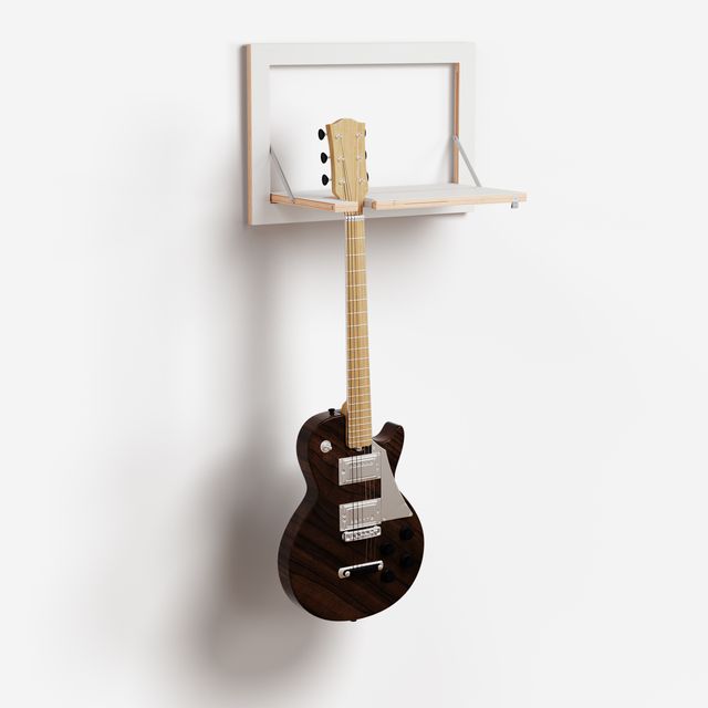 Fläpps Gitaarhäng 60x40-1 - Wit
